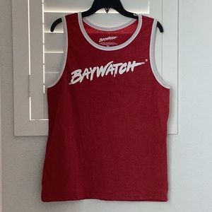 Baywatch Red and White T-Shirt, Size XL, new condition.